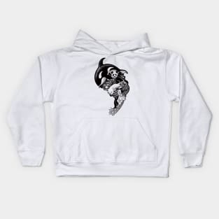 Monochromanimal Kids Hoodie